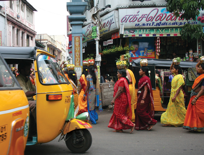india chennai colourful streets 11